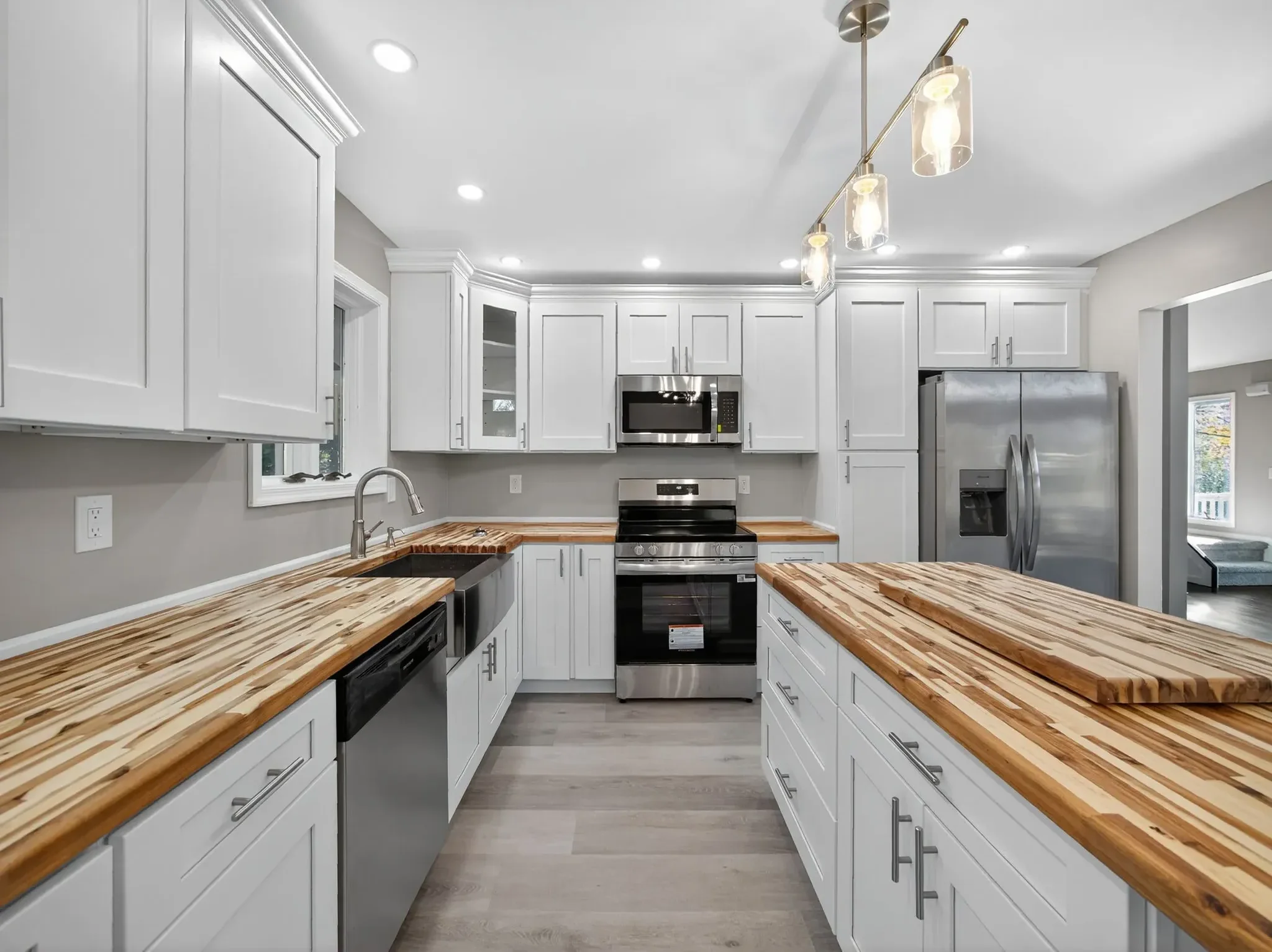 After: Kitchen and dining renovation